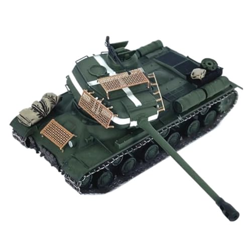 Maßstabsgetreue Modelle Maßstab 1:72 Für Sowjetischen Schweren Panzer JS2, Modellbausatz Nr. DG63254, Statisches Druckguss-Sammelornament Diecast Panzer von ZCYYUE