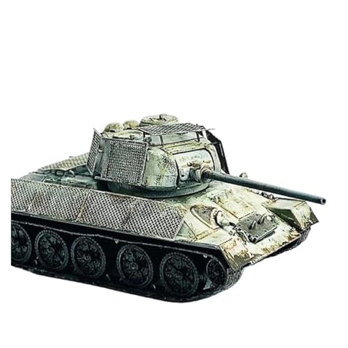 Maßstabsgetreue Modelle Maßstab 1:72 Für UDSSR T-34/85 Panzermodellbausatz Nr. DG63222 Statische Druckguss-Sammlungsornamente Diecast Panzer von ZCYYUE