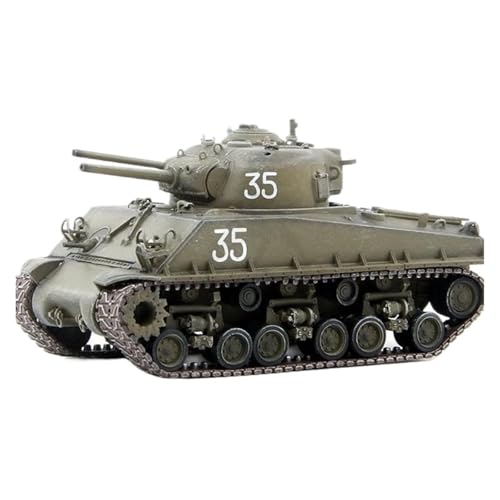 Maßstabsgetreue Modelle Maßstab 1:72 Für US Army M4A3 Sherman Panzer-Modellbausatz Nr. DG63148, Statisches Sammlerornament Diecast Panzer von ZCYYUE