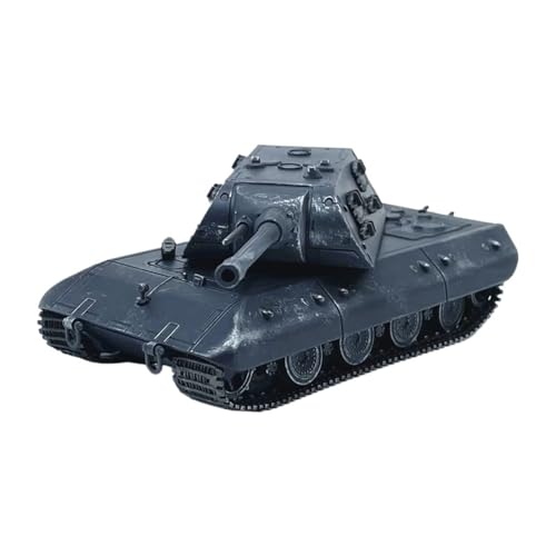 Maßstabsgetreue Modelle Maßstab 1:72 für Deutschen schweren Panzer E100, Modellbausatz, graue Beschichtung, statische Fertigproduktsammlung Diecast Panzer von ZCYYUE