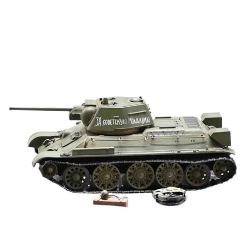 Maßstabsgetreue Modelle Maßstab 1:72 für sowjetischen Panzer T34/76, Modellbausatz Nr. 3R72311, statisches Sammlerornament Diecast Panzer von ZCYYUE
