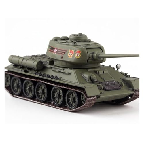 Maßstabsgetreue Modelle Maßstab 1:72 für sowjetischen Panzer T34/85, Modellbausatz „Moscow Parade“, statische Sammlung Nr. 63235 Diecast Panzer von ZCYYUE