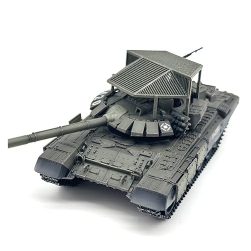 Maßstabsgetreue Modelle Russischer Kampfpanzer T-72B3 Im Maßstab 1/72 Mit Anti-Drohnen-Dach, Militär-Fertigmodellsammlung Diecast Panzer von ZCYYUE