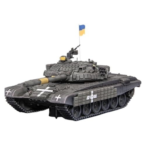 Maßstabsgetreue Modelle Ukrainischer Kampfpanzer T-72 Im Maßstab 1/72, Militär, Fertige Modellsammlung Diecast Panzer von ZCYYUE
