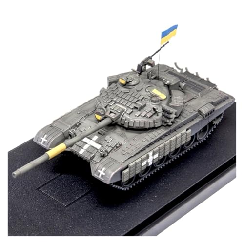 Maßstabsgetreue Modelle Ukrainischer Panzer T-72 Im Maßstab 1/72, Fertiges Kunststoff-Sammelornament Diecast Panzer Maßstabsgetreue Modelle Ukrainischer Panzer T-72 Im Maßstab 1/72, Fertiges Kunststoff-Sammelornament Diecast Panzer von ZCYYUE