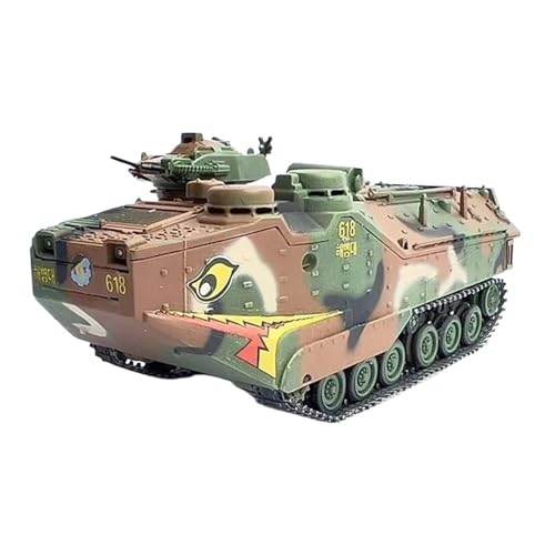 ZCYYUE Maßstabsgetreue Modelle Maßstab 1:72 Für Den Amphibienpanzer AAVP-7A1 Modellbausatz Statischer Druckguss Sammlerornamente Diecast Panzer von ZCYYUE