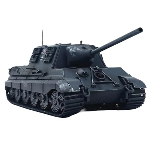 ZCYYUE Maßstabsgetreue Modelle Maßstab 1:72 Für Deutschen Schweren Panzer-Modellbausatz „Königstiger“, Statische Druckguss-Sammelornamente Diecast Panzer von ZCYYUE