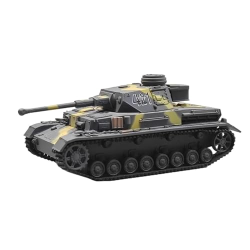 ZCYYUE Maßstabsgetreue Modelle Maßstab 1:72 Für Deutschland Panzer IV Tank Modell Kit Statische Druckguss Sammler Ornament Diecast Panzer von ZCYYUE