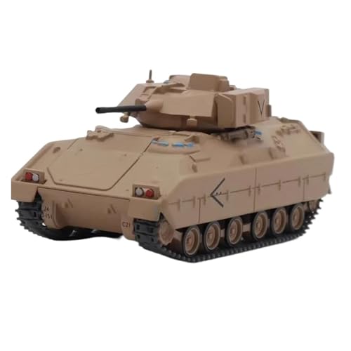 ZCYYUE Maßstabsgetreue Modelle Maßstab 1:72 Für M2 US Infanterie-Kampffahrzeug-Panzermodellbausatz Statisches Druckguss-Sammelornament Diecast Panzer von ZCYYUE