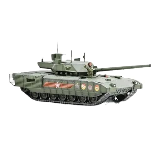 ZCYYUE Maßstabsgetreue Modelle Maßstab 1:72 Für Russischen T14 Armata Parade Tank Modellbausatz Statischer Druckguss Hobbyist Sammlerstück Diecast Panzer von ZCYYUE