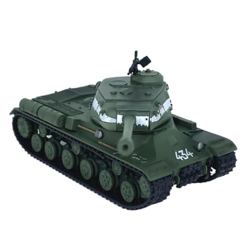 ZCYYUE Maßstabsgetreue Modelle Maßstab 1:72 Für Sowjetischen is-2 Heavy Tank Modellbausatz Statische Druckguss-Sammlung Ornamente Diecast Panzer von ZCYYUE