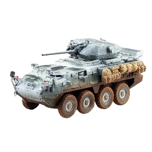 ZCYYUE Maßstabsgetreue Modelle Maßstab 1:72 Für US Army M1296 Panzer-Modellbausatz Statisches Druckguss-Sammelornament Diecast Panzer von ZCYYUE