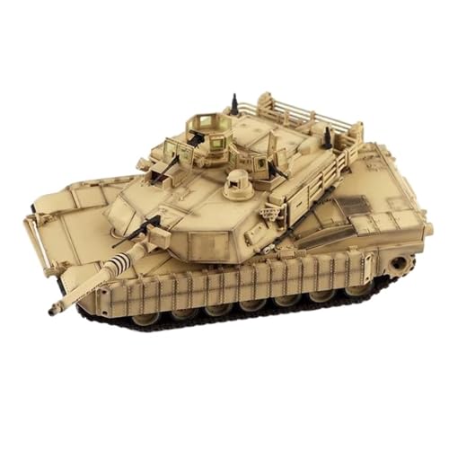 ZCYYUE Maßstabsgetreue Modelle Maßstab 1:72 Für US Army M1A2 TUSK1 M1 Panzermodellbausatz Statisches Druckguss-Sammelornament Diecast Panzer von ZCYYUE