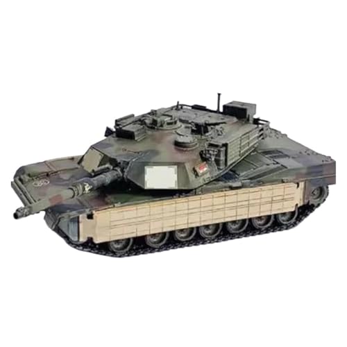 ZCYYUE Maßstabsgetreue Modelle Maßstab 1:72 Für US M1A1 AIM TUSK Panzermodellbausatz Statisches Druckguss-Hobbyist-Sammelornament Diecast Panzer von ZCYYUE