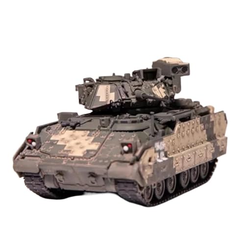 ZCYYUE Maßstabsgetreue Modelle Maßstab 1:72 Für Ukrainischen M2A2 ODS-Panzermodellbausatz Statisches Druckguss-Sammelornament Diecast Panzer von ZCYYUE