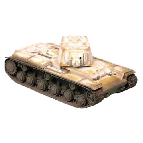 ZCYYUE Maßstabsgetreue Modelle im Maßstab 1:72 für KV-1 sowjetische schwere Panzer Modellbausatz statisches Druckguss-Sammlerstück Ornament Druckgusstanks ZCYYUE Maßstabsgetreue Modelle im Maßstab 1:72 für KV-1 sowjetische schwere Panzer Modellbausatz statisches Druckguss-Sammlerstück Ornament Druckgusstanks von ZCYYUE