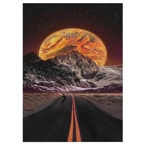 Puzzle 300 Teile Unter der Sonne Holzpuzzle Für Erwachsene Lernspiel Herausforderungsspielzeug The Puzzles Für Erwachsene Kinder 42×30cm von ZDAAZD
