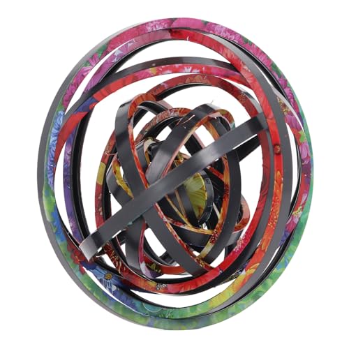 Drehspflip -Puzzle -Spielzeug 3D Rotation Flip Bildungsspielzeug für Erwachsene (Colorful Flower) von ZDETGU