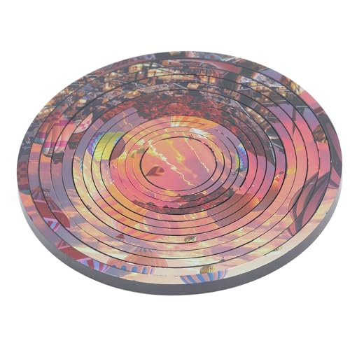 Drehspflip -Puzzle -Spielzeug 3D Rotation Flip Bildungsspielzeug für Erwachsene (Hot Air Balloon) von ZDETGU