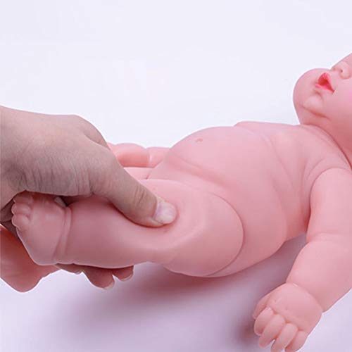 ZDETGU 30 cm Puppenpuppenspielzeug Weiche Lebensechte Spielzeug für Mädchen (rosa1) von ZDETGU