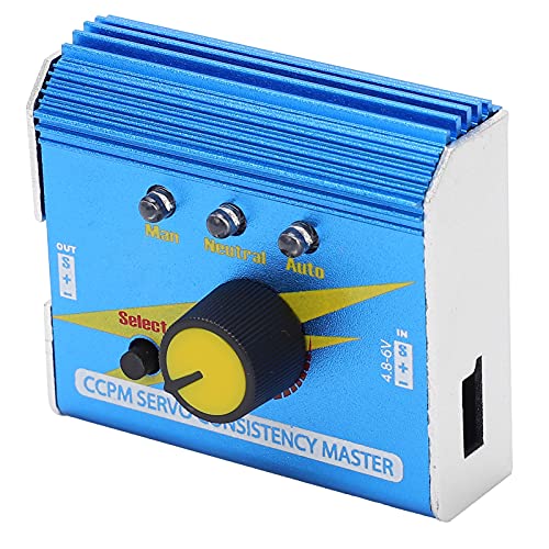 ZDETGU Essentielles CCPM -Servo -Konsistenz Tester für eine Genaue Bewertung der Lenkgetriebe mit Robustem Aluminiumlegierungsdesign ZDETGU Essentielles CCPM -Servo -Konsistenz Tester für eine Genaue Bewertung der Lenkgetriebe mit Robustem Aluminiumlegierungsdesign von ZDETGU