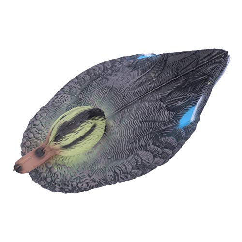 ZDETGU Floating Duck Simulation Entengarten Pool Yard Lake Dekoration 26x11.5 cm Männlicher Kunststoff Entendeckel Simulation Entendekoration (Mutter von Mandarin Ente) von ZDETGU
