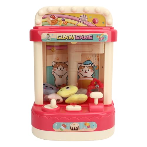 ZDETGU Musikklauenmaschine für Kinderpuppenmaschine für Heimfeiern und Geburtstage (PINK) von ZDETGU