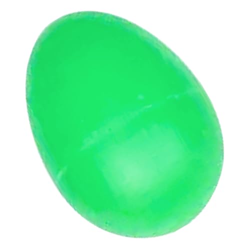 ZDETGU Plastik -Eierschüttler für Musikalische Bildung Leichtes und Tragbares Percussion -Instrument für Kinder und Erwachsene (Green) von ZDETGU