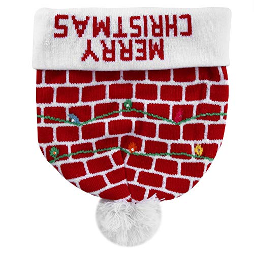 ZDETGU Weihnachten Gestrickt Weichen Warmen Winterhut Leichter Hut für Erwachsene Festivals Holiday Party Party (Stil 5) von ZDETGU
