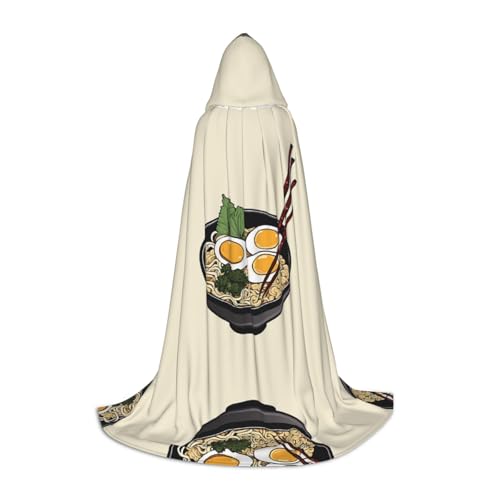 Delicious Sweet Ramen – verstellbarer Jugendumhang – Jugendumhang für Festivals und Bühne, leichte Kapuzenbekleidung, Größe S Delicious Sweet Ramen – verstellbarer Jugendumhang – Jugendumhang für Festivals und Bühne, leichte Kapuzenbekleidung, Größe S von ZDFHKYDY