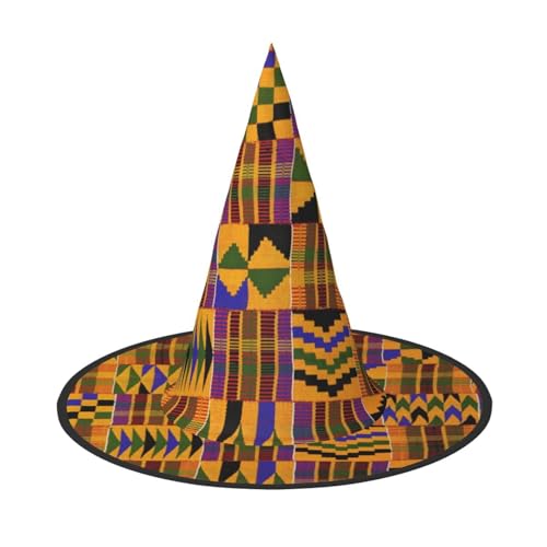 ZDFHKYDY Afrikanischer Tribal-Druck, volle Abdeckung, Halloween-Hut – einzigartiger Oxford-Tuchhut für Erwachsene mit auffälligen Mustern, für Festivals & Motto-Partys ZDFHKYDY Afrikanischer Tribal-Druck, volle Abdeckung, Halloween-Hut – einzigartiger Oxford-Tuchhut für Erwachsene mit auffälligen Mustern, für Festivals & Motto-Partys von ZDFHKYDY