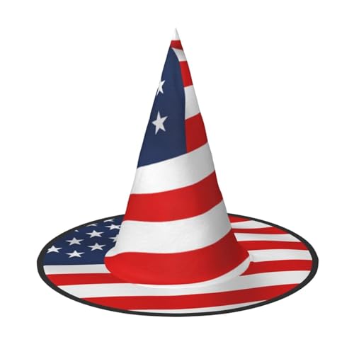 ZDFHKYDY Amerikanische Flagge, patriotisch, bedruckt, volle Abdeckung, Halloween-Hut – einzigartiger Oxford-Tuchhut für Erwachsene mit auffälligen Mustern, für Festivals und Mottopartys. ZDFHKYDY Amerikanische Flagge, patriotisch, bedruckt, volle Abdeckung, Halloween-Hut – einzigartiger Oxford-Tuchhut für Erwachsene mit auffälligen Mustern, für Festivals und Mottopartys. von ZDFHKYDY