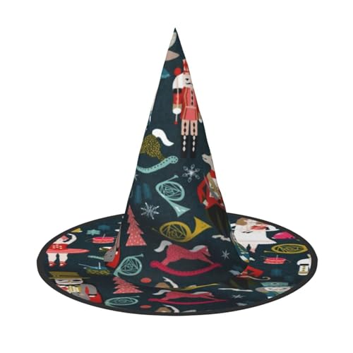 ZDFHKYDY Damen Ballett - Print Full Coverage Halloween Hut - Einzigartiger Oxford-Tuch Kostüm Hut für Erwachsene mit auffälligen Mustern, für Festivals & Mottopartys ZDFHKYDY Damen Ballett - Print Full Coverage Halloween Hut - Einzigartiger Oxford-Tuch Kostüm Hut für Erwachsene mit auffälligen Mustern, für Festivals & Mottopartys von ZDFHKYDY