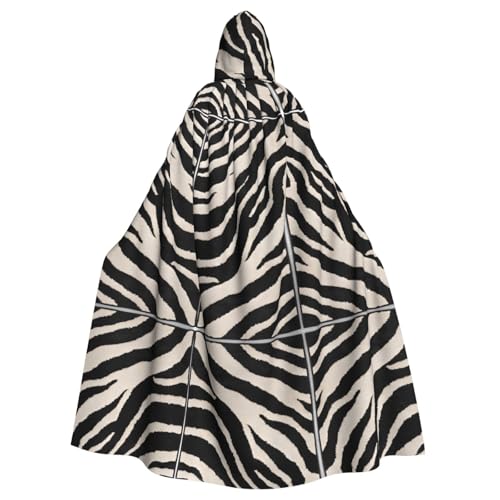 ZDFHKYDY Halloween-Kapuzenumhang mit Zebra-Tierdruck, für Erwachsene, erschwinglicher Umhang für Rollenspiele, Motto-Partys und Festivals, bequeme Passform mit übergroßer Kapuze ZDFHKYDY Halloween-Kapuzenumhang mit Zebra-Tierdruck, für Erwachsene, erschwinglicher Umhang für Rollenspiele, Motto-Partys und Festivals, bequeme Passform mit übergroßer Kapuze von ZDFHKYDY