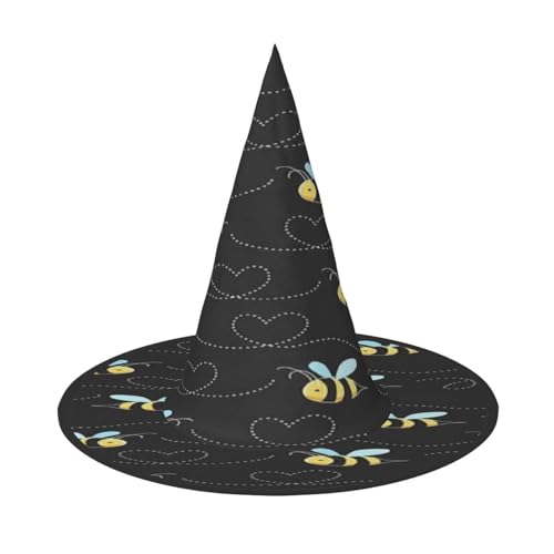 ZDFHKYDY Hummel - Druck Full Coverage Halloween Hut - Einzigartiger Oxford-Tuch Kostüm Hut für Erwachsene mit auffälligen Mustern, für Festivals & Mottopartys von ZDFHKYDY
