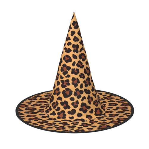 ZDFHKYDY Leopardenmuster – Druck Full Coverage Halloween Hut – Einzigartiger Oxford-Tuch Kostüm Hut für Erwachsene mit auffälligen Mustern, für Festivals & Motto-Partys ZDFHKYDY Leopardenmuster – Druck Full Coverage Halloween Hut – Einzigartiger Oxford-Tuch Kostüm Hut für Erwachsene mit auffälligen Mustern, für Festivals & Motto-Partys von ZDFHKYDY