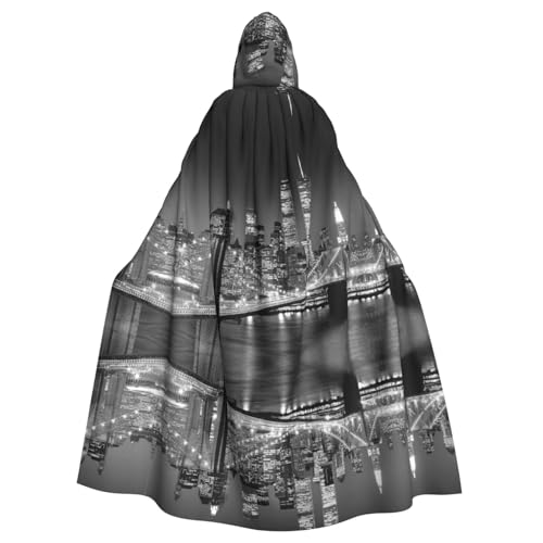 ZDFHKYDY New York Halloween-Kapuzenumhang für Erwachsene, erschwinglicher Umhang für Rollenspiele, Motto-Partys und Festivals, bequeme Passform mit übergroßer Kapuze ZDFHKYDY New York Halloween-Kapuzenumhang für Erwachsene, erschwinglicher Umhang für Rollenspiele, Motto-Partys und Festivals, bequeme Passform mit übergroßer Kapuze von ZDFHKYDY