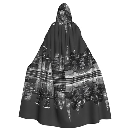 ZDFHKYDY New York Halloween-Kapuzenumhang für Erwachsene, günstiger Umhang für Rollenspiele, Motto-Partys und Festivals, bequeme Passform mit übergroßer Kapuze ZDFHKYDY New York Halloween-Kapuzenumhang für Erwachsene, günstiger Umhang für Rollenspiele, Motto-Partys und Festivals, bequeme Passform mit übergroßer Kapuze von ZDFHKYDY