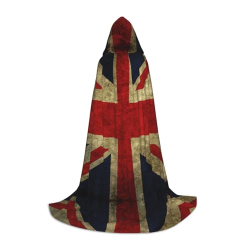 ZDFHKYDY Verstellbarer Jugendumhang mit britischer Flagge, Jugendumhang für Festivals und Bühne, leichte Kapuzenbekleidung, Größe M ZDFHKYDY Verstellbarer Jugendumhang mit britischer Flagge, Jugendumhang für Festivals und Bühne, leichte Kapuzenbekleidung, Größe M von ZDFHKYDY