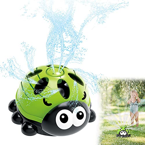 ZDQC Sprinkler für Kinder,Wasserspielzeug Sprinkler,Spielzeug Wasser Sprinkler,Sprinkler Spielzeug für Kinder,Wassersprinkler Garten Kinder,Wassersprinkler Kinder Garten (Grün) von ZDQC