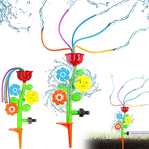 ZDQC Sprinkler für Kinder,Wasserspielzeug , Wasser Spielzeug ,Wassersprinkler Garten(Blumen) von ZDQC