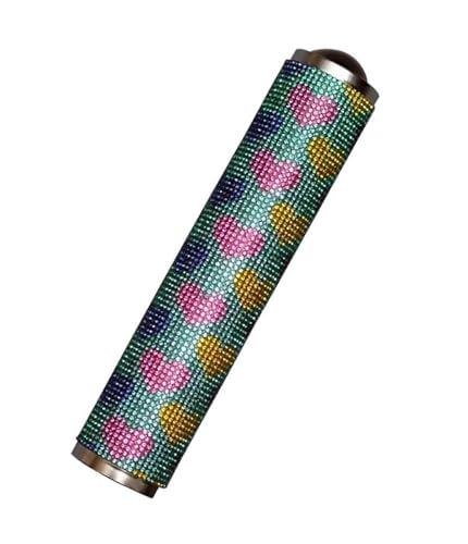 ZEALMAX Klassisches Kaleidoskop aus Zinn, handgefertigtes Kaleidoskop, klassisches nostalgisches Spielzeug für Kinder und Erwachsene, Bunte Diamanten von ZEALMAX