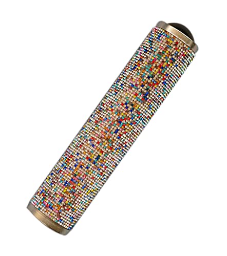 ZEALMAX Mehrfarbiges Glas klassisches Zinn Kaleidoskop, handgefertigtes Kaleidoskop klassisches nostalgisches Spielzeug für Kinder Erwachsene von ZEALMAX