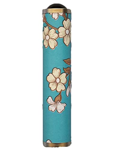 ZEALMAX Real Scene Kaleidoskop Handgemachtes Nostalgisches Spielzeug Geschenk für Kinder Erwachsene (Blume Blau) von ZEALMAX