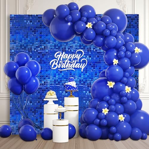 12 x königsblauer schimmernder Wandhintergrund, Laser-Quadrat-Pailletten-Foto-Hintergründe, Glitzer-Wandhintergrund für Geburtstage, Hochzeiten, Weihnachten, Verlobungen 12 x königsblauer schimmernder Wandhintergrund, Laser-Quadrat-Pailletten-Foto-Hintergründe, Glitzer-Wandhintergrund für Geburtstage, Hochzeiten, Weihnachten, Verlobungen von ZEBMOON