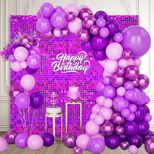 12 x lila schimmernde Wandhintergründe, Laser-Quadrat-Pailletten-Foto-Hintergründe, Glitzer-Wandhintergrund für Geburtstage, Hochzeiten, Weihnachten, Verlobungen, Disco-Bachelorette-Party-Dekoration 12 x lila schimmernde Wandhintergründe, Laser-Quadrat-Pailletten-Foto-Hintergründe, Glitzer-Wandhintergrund für Geburtstage, Hochzeiten, Weihnachten, Verlobungen, Disco-Bachelorette-Party-Dekoration von ZEBMOON
