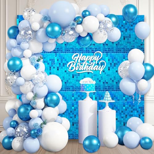 12 x schimmernde Wandhintergründe, laserblaue Pailletten, Foto-Hintergründe, Glitzer-Wandhintergrund für Geburtstage, Hochzeiten, Weihnachten, Verlobungen, Disco, Junggesellinnenabschied, Dekoration 12 x schimmernde Wandhintergründe, laserblaue Pailletten, Foto-Hintergründe, Glitzer-Wandhintergrund für Geburtstage, Hochzeiten, Weihnachten, Verlobungen, Disco, Junggesellinnenabschied, Dekoration von ZEBMOON
