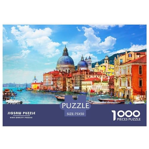 1000 Teile kreative Puzzles Santa Maria Geschenk-Puzzles rechteckiges Puzzle-Spielzeug für Erwachsene 1000 Stück (75 x 50 cm) von ZEBWAY
