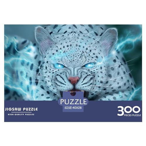 300-teiliges Puzzle für Erwachsene, Lightning Jaguar, Holzpuzzle, Familienunterhaltungsspielzeug, 300 Teile (40 x 28 cm) von ZEBWAY