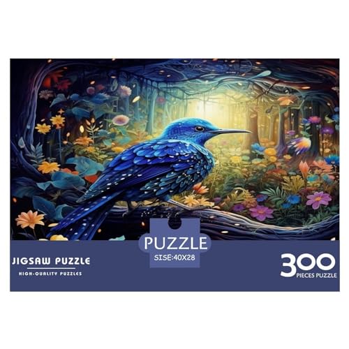 Kuckucksvogel-Puzzle, 300 Teile, für Erwachsene, Puzzle für Erwachsene, 300 Teile, Lernspiele, 300 Teile (40 x 28 cm) von ZEBWAY
